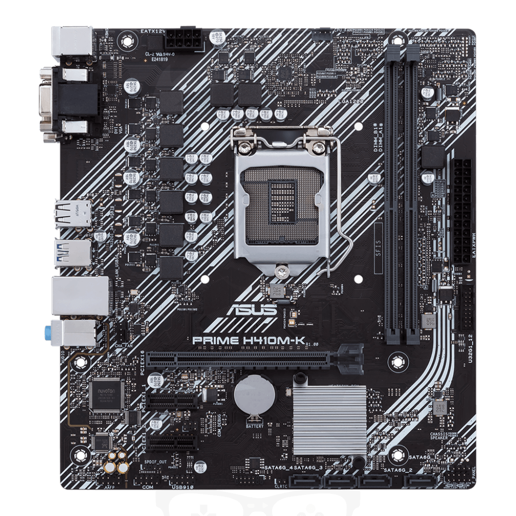 ASUS PRIME H410M-K MOTHERBOARD ASUS PRIME H410M-K MOTHERBOARD